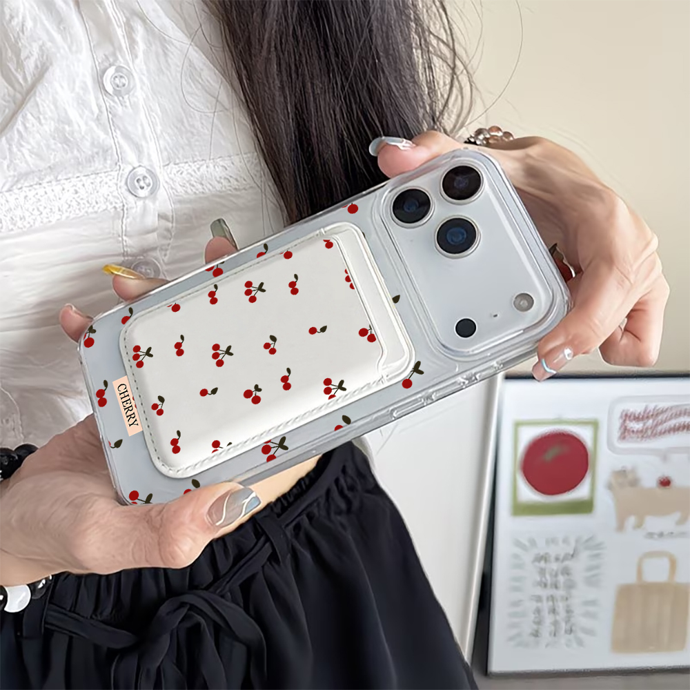 MagSafe対応 ウォレット マグネット式カードホルダー付 - Leather Wallet Card Holder Phone Cover のレビューと価格