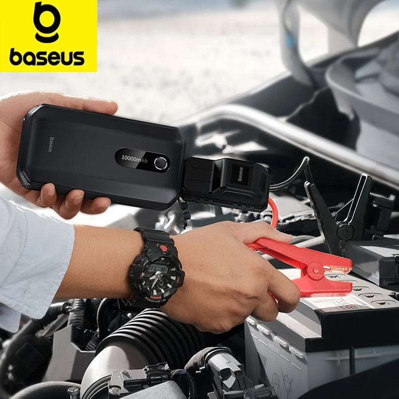 Baseus 車のジャンプスターター始動装置 1000A ジ - Power Banks のレビューと価格