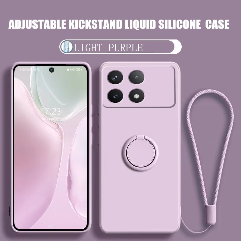 高級液体シリコン製マグネット式ホルダー付きスマホケース Xi - Liquid Silicone Magnetic Phone Case のレビューと価格