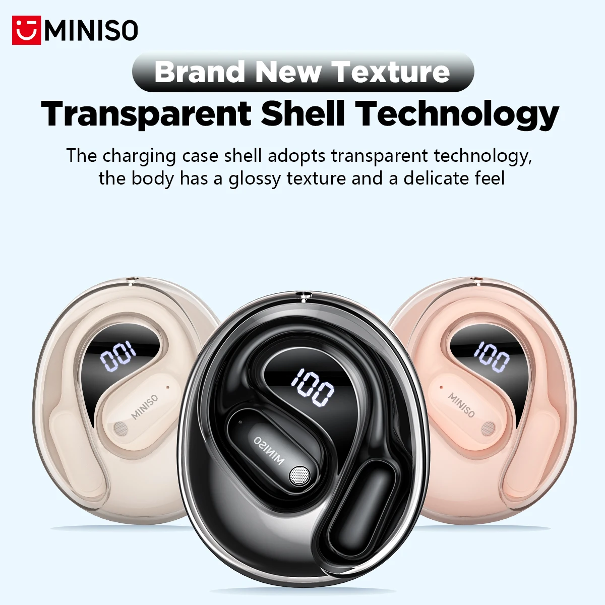 MINISO MS190 リアルタイムAI音声翻訳イヤホン。 - Earphones のレビューと価格