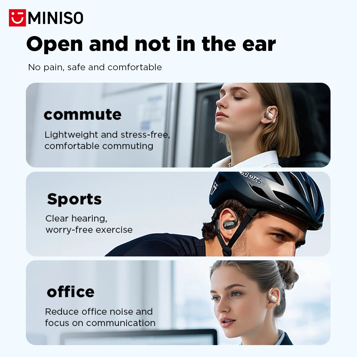 MINISO MS190 リアルタイムAI音声翻訳イヤホン。 - Earphones のレビューと価格