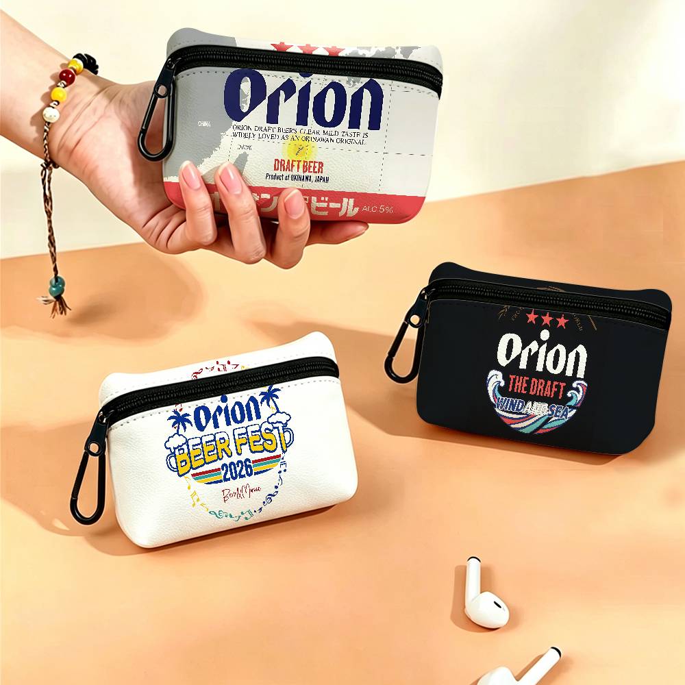 O-オリオン ビール柄 軽量オックスフォード生地製 コインケ - Earphones のレビューと価格