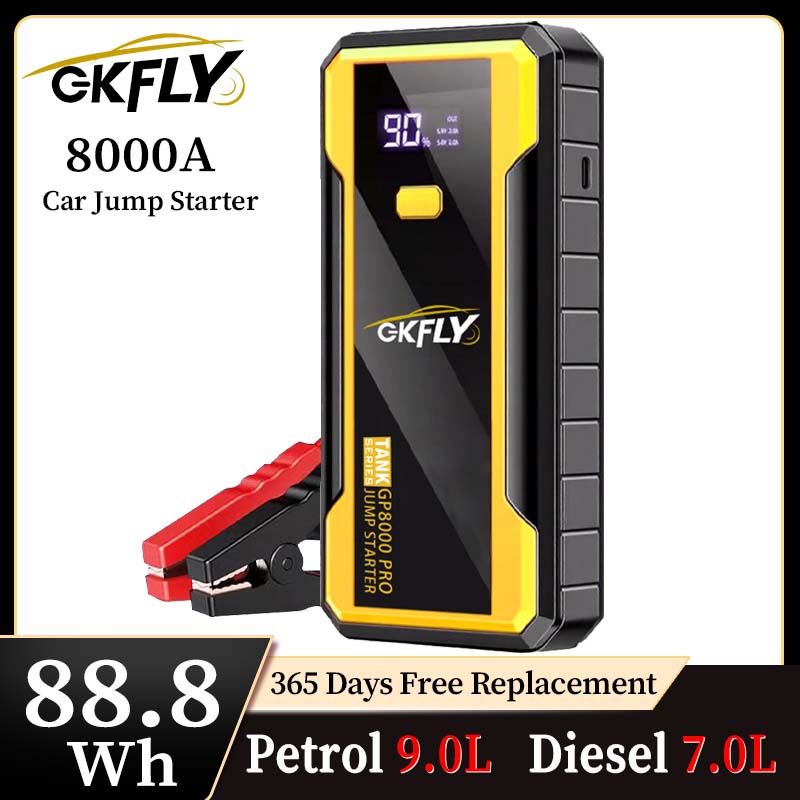 GKFLY 24000mAhスタートパワーバンク 8000A - Power Banks のレビューと価格